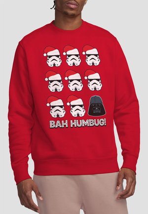 Star Wars, STAR WARS EMPIRE BAH HUMBUG - Sweatshirt - red