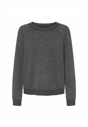 Hallide traatidega särk ümmarguse kaelusega, soonikkoes varrukate ja allosa äär. Tekstuur on pehme, millel on veidi täpeline välimus.