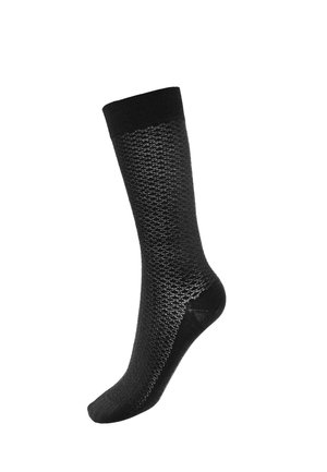 MERINO PATTERN - Strømper - black