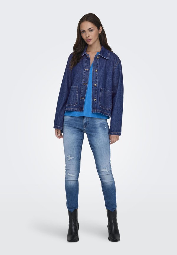 ONLLERIN LS POCKET - Denim jacket4