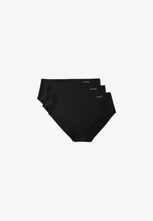 Calvin Klein Underwear, INVISIBLES 3 PACK - Hipsters - black/black/black