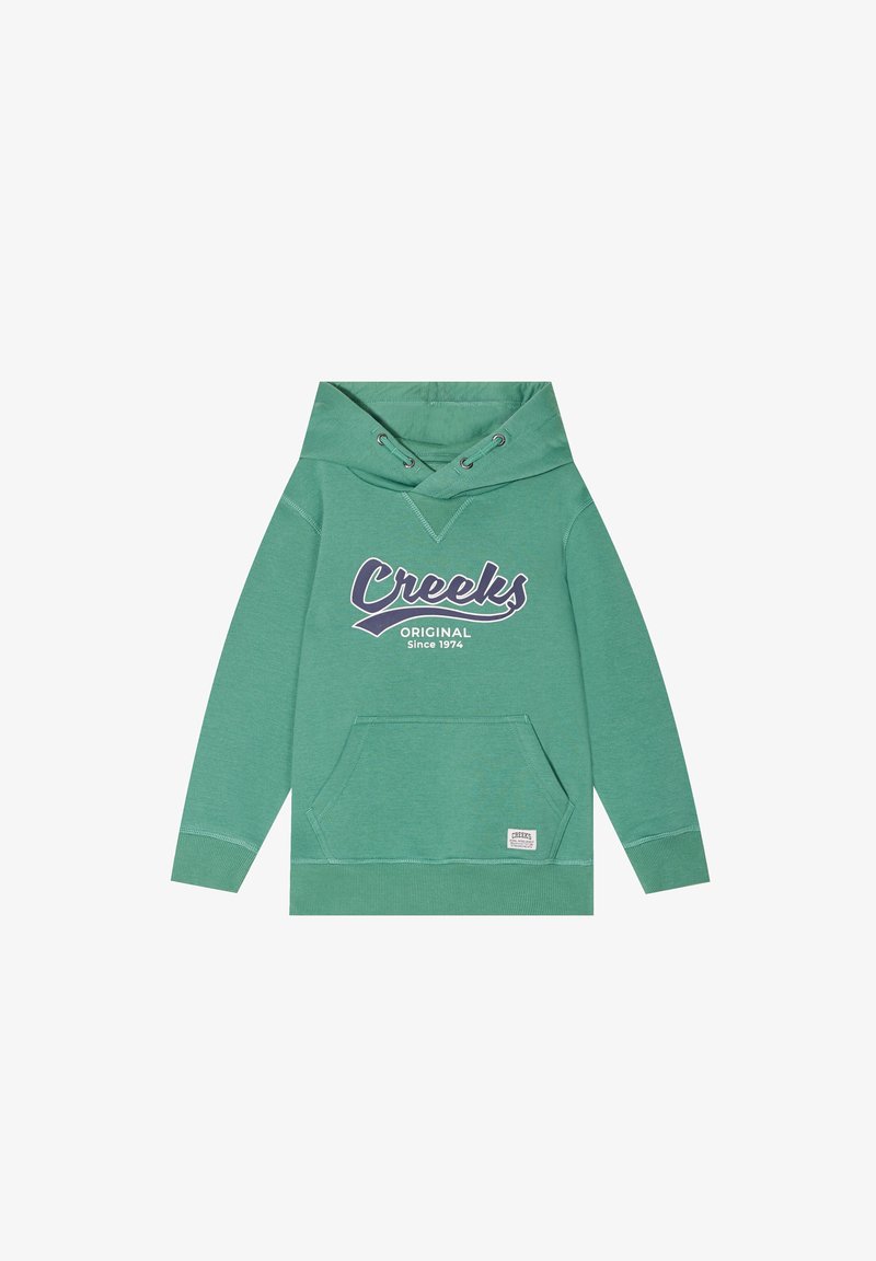 Creeks AMERICAN INSPIRATION; FASHION; COOL; EASY - Felpa con cappuccio - vert