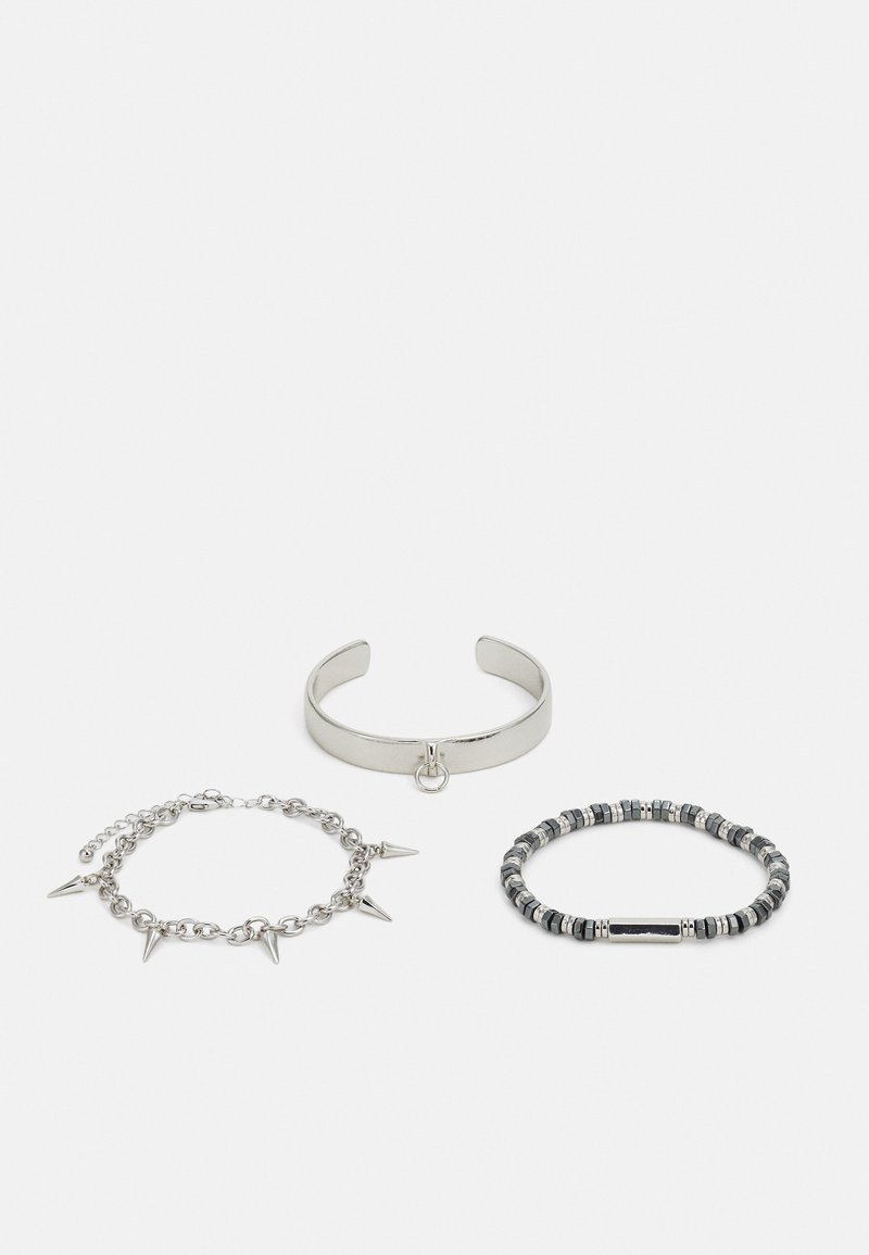 YOURTURN 3 PACK UNISEX - Pulseira - silver-coloured