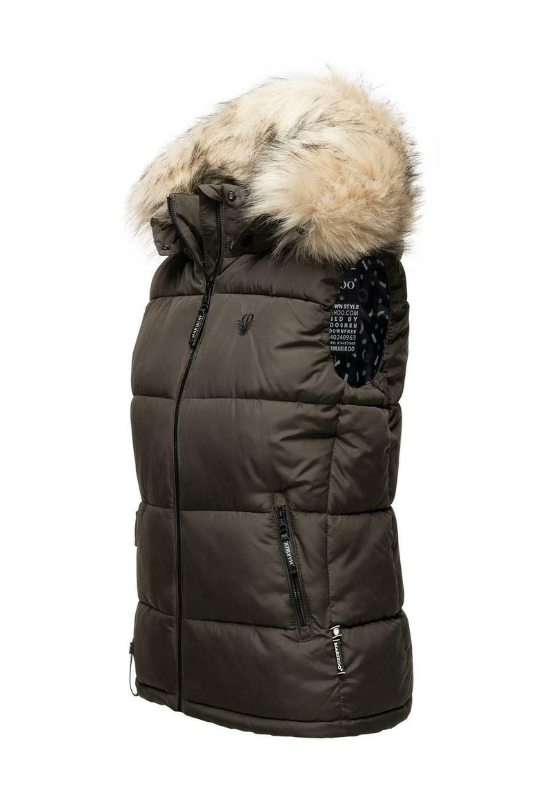 Damen Leichte Jacken | Marikoo Weste anthracite/anthrazit - KO76462 Damen Leichte Jacken | Marikoo Weste anthracite/anthrazit - KO76462