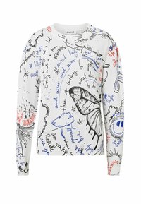 Desigual Strickpullover - white