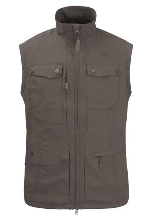 HERREN OUTDOOR WESTE - Weste - anthrazit
