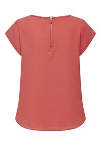 ONLY S/S SOLID NOOS PTM - T-Shirt basic - cayenne