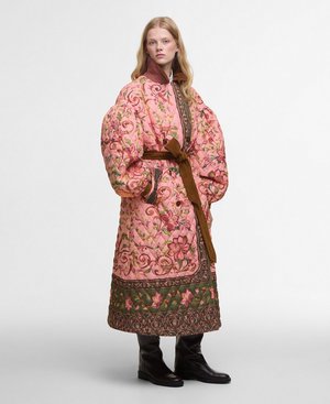BARBOUR FARM RIO CAMI QUILT - Wintermantel - rose/beige