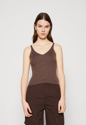 ONLY ONLLINA - Top - chocolate brown