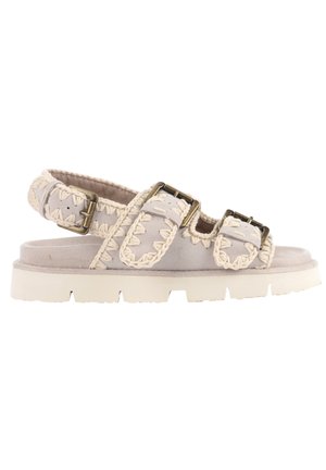 Platform sandals - grigio