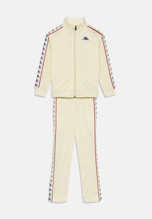 BANDA DUEDUEDUE UNISEX - Melegítő - white antique/blue royal/red