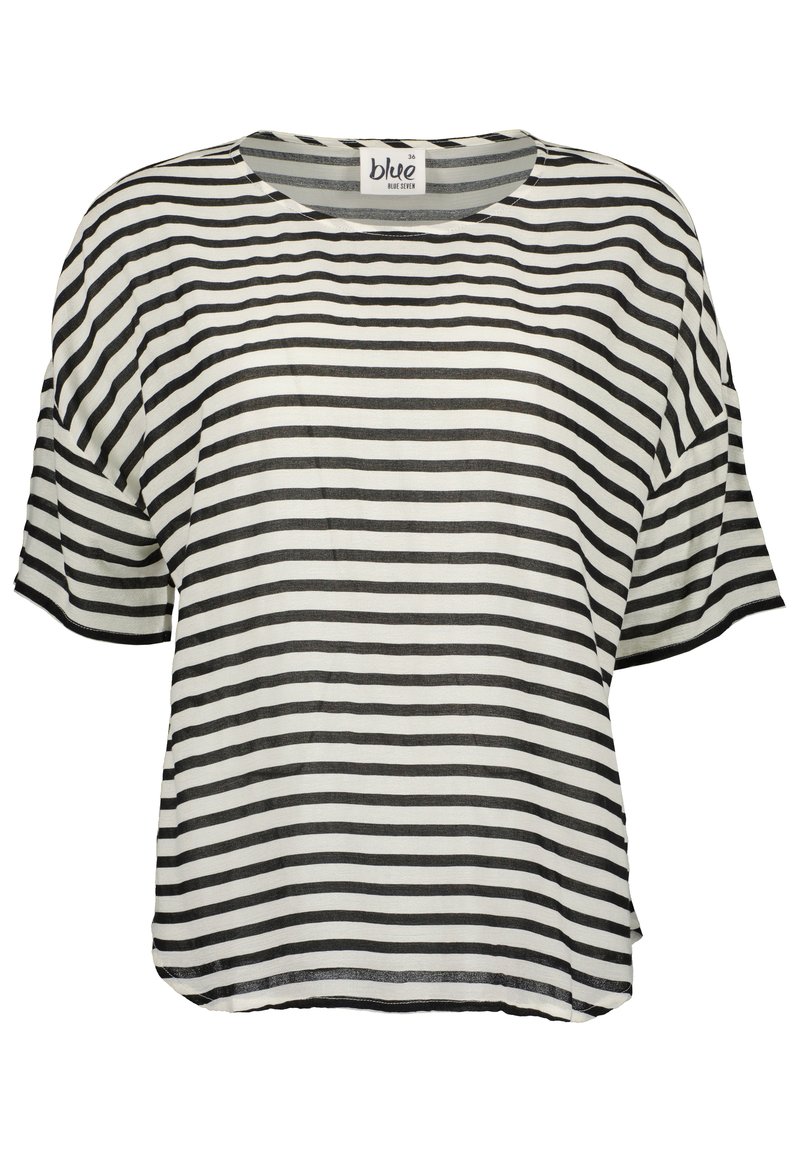 BLUE SEVEN Blouse zwart