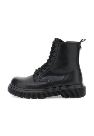 Stivaletti con plateau - black