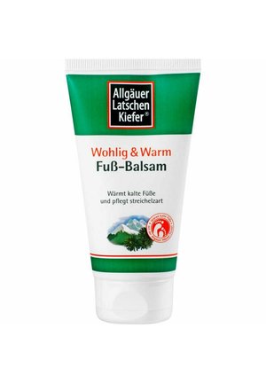 ALLGÄUER LATSCHENKIEFER FUSSPFLEGE FUSS BALSAM WOHLIG & WARM - Foot cream - weiß