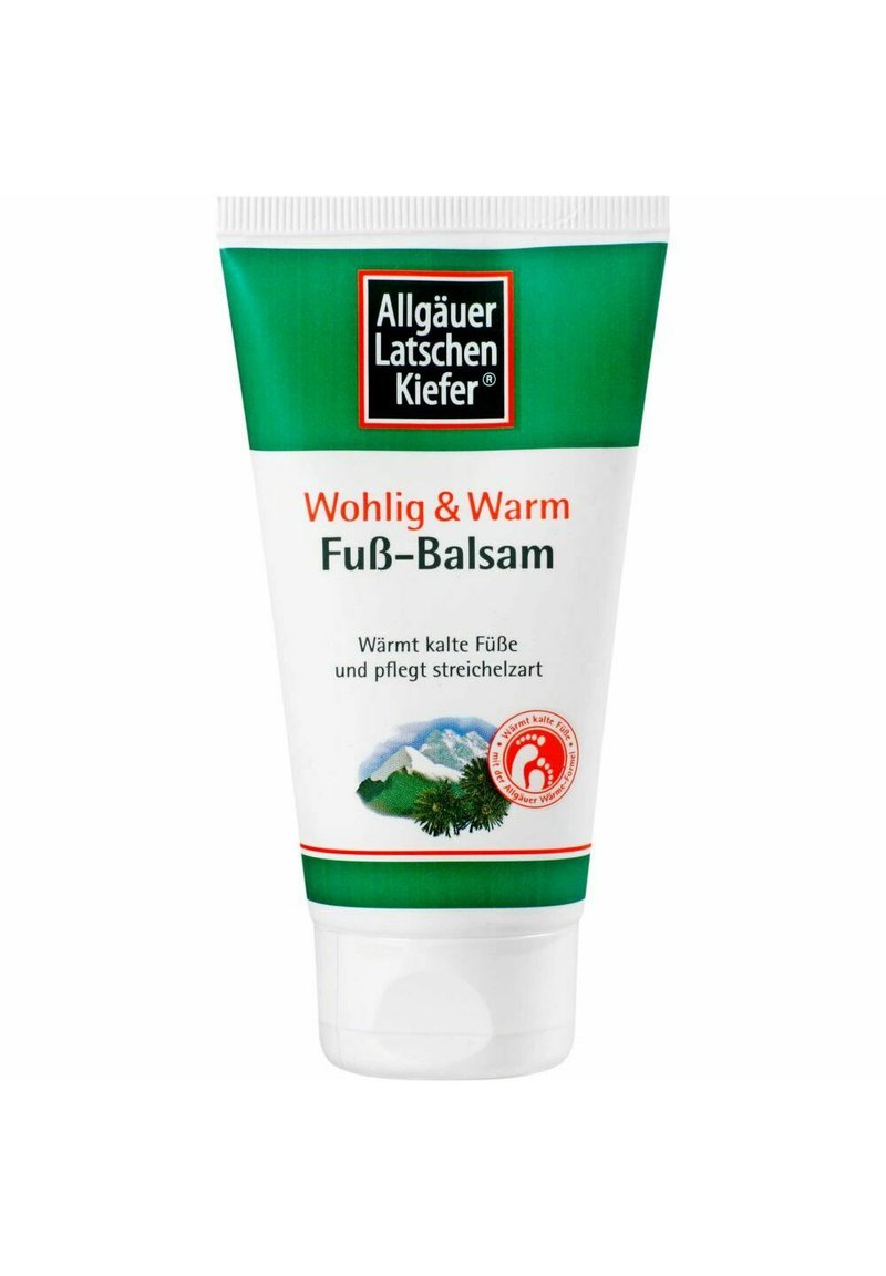 Allgäuer Latschenkiefer ALLGÄUER LATSCHENKIEFER FUSSPFLEGE FUSS BALSAM WOHLIG & WARM - Fußcreme - weiß
