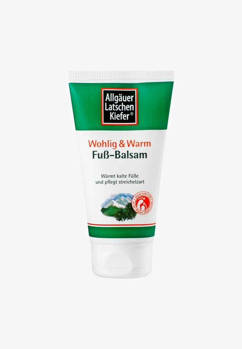 Allgäuer Latschenkiefer ALLGÄUER LATSCHENKIEFER FUSSPFLEGE FUSS BALSAM WOHLIG & WARM - Fußcreme - weiß