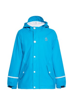 Regnjakke / vandafvisende jakker - cyanblau