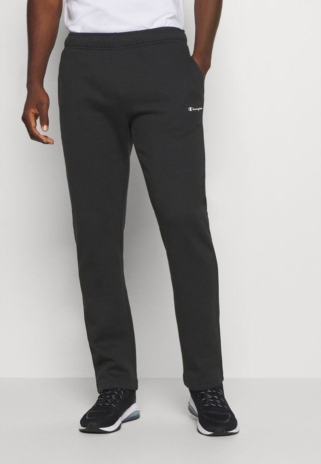 LEGACY STRAIGHT HEM PANTS - Träningsbyxor - black