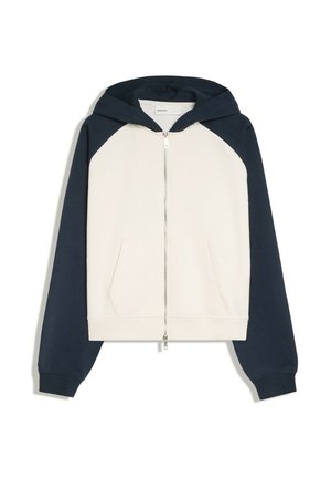 Bershka, OVERSIZE RAGLAN HOODED - JACKET - Sweat zippé - royal blue