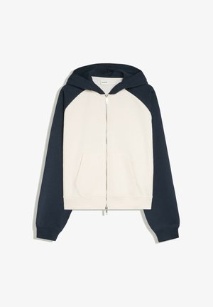 Bershka, OVERSIZE RAGLAN HOODED - JACKET - Sweat zippé - royal blue