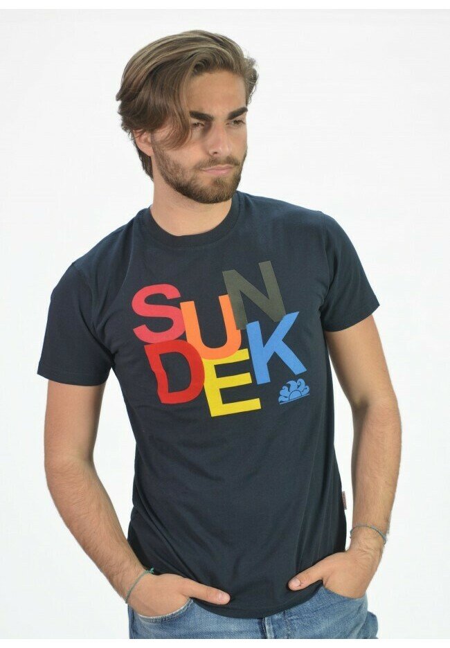 Sundek T-shirt con stampa - blu - Zalando.it