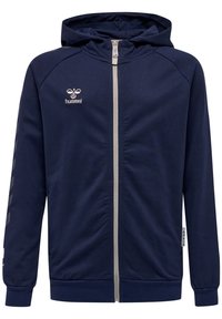 Hummel - MOVE GRID ZIP  - Sweat zippé - marine Image miniature 1