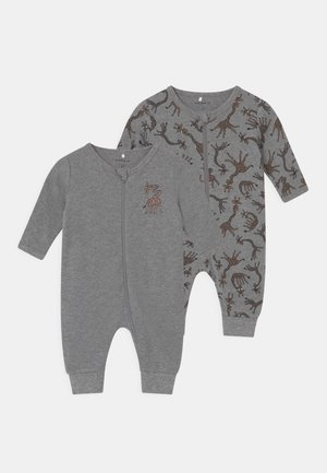 NBMNIGHTSUIT 2 PACK - Pyžamo - grey melange
