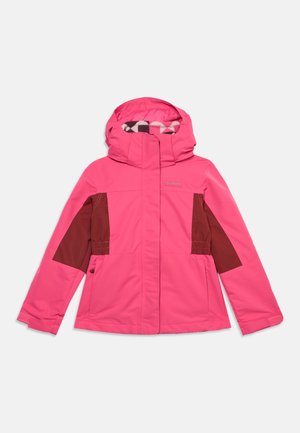 Columbia, BUGABOO INTERCHANGE JACKET UNISEX - Lyžiarska bunda - pink/red