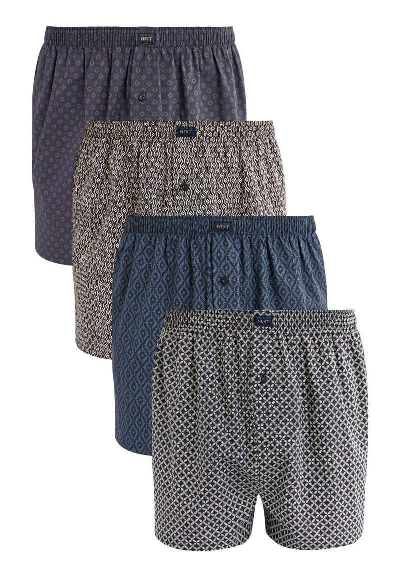 Next PATTERN PURE 4 PACK - Boxeralsó - navy blue