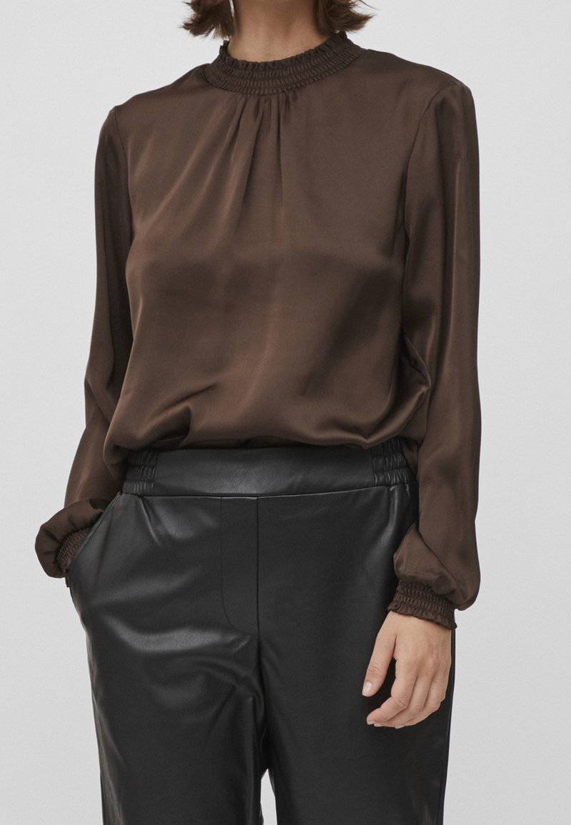 VILA Bluse - brown