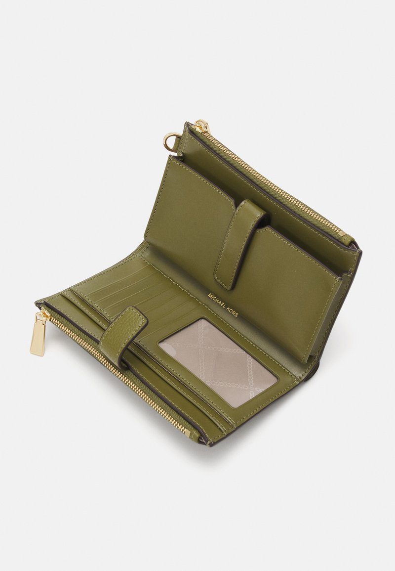 MICHAEL Michael Kors JET SET WRISTLET - Wallet - smokey olive 
