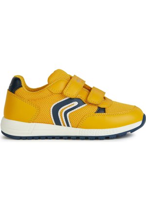 ALBEN - Sneakers laag - ochre yellow navy