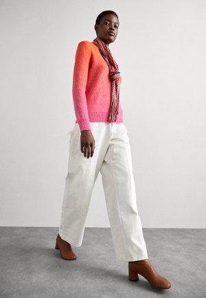 STAUD PAINTER PANT - Παντελόνι - white