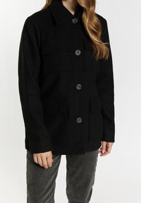 DreiMaster Pitkä takki - black