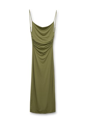 INSIDE, DRAPEADO - Vestido largo - verde