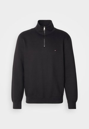 Tommy Hilfiger ESSENTIAL ZIP  - Sweatshirt - black