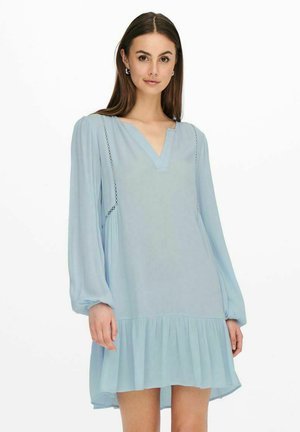 EINFARBIGES - Day dress - cashmere blue