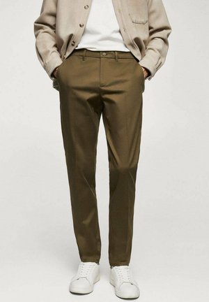 Pantalones - brown
