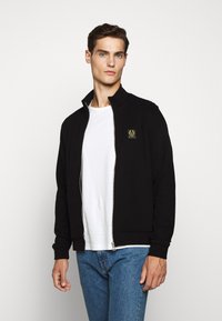 Belstaff - FULL ZIP - Sweater met rits - black Miniatuurafbeelding 1