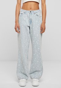 Karl Kani - OG FIVE POCKET  - Jeans a zampa - light blue Immagine in miniatura 1