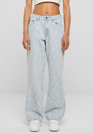 Karl Kani OG FIVE POCKET  - Flared Jeans - light blue