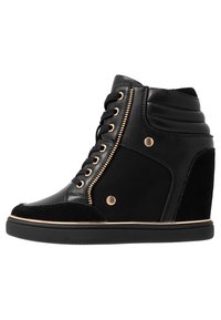 BOOTIE - High-top trainers - black