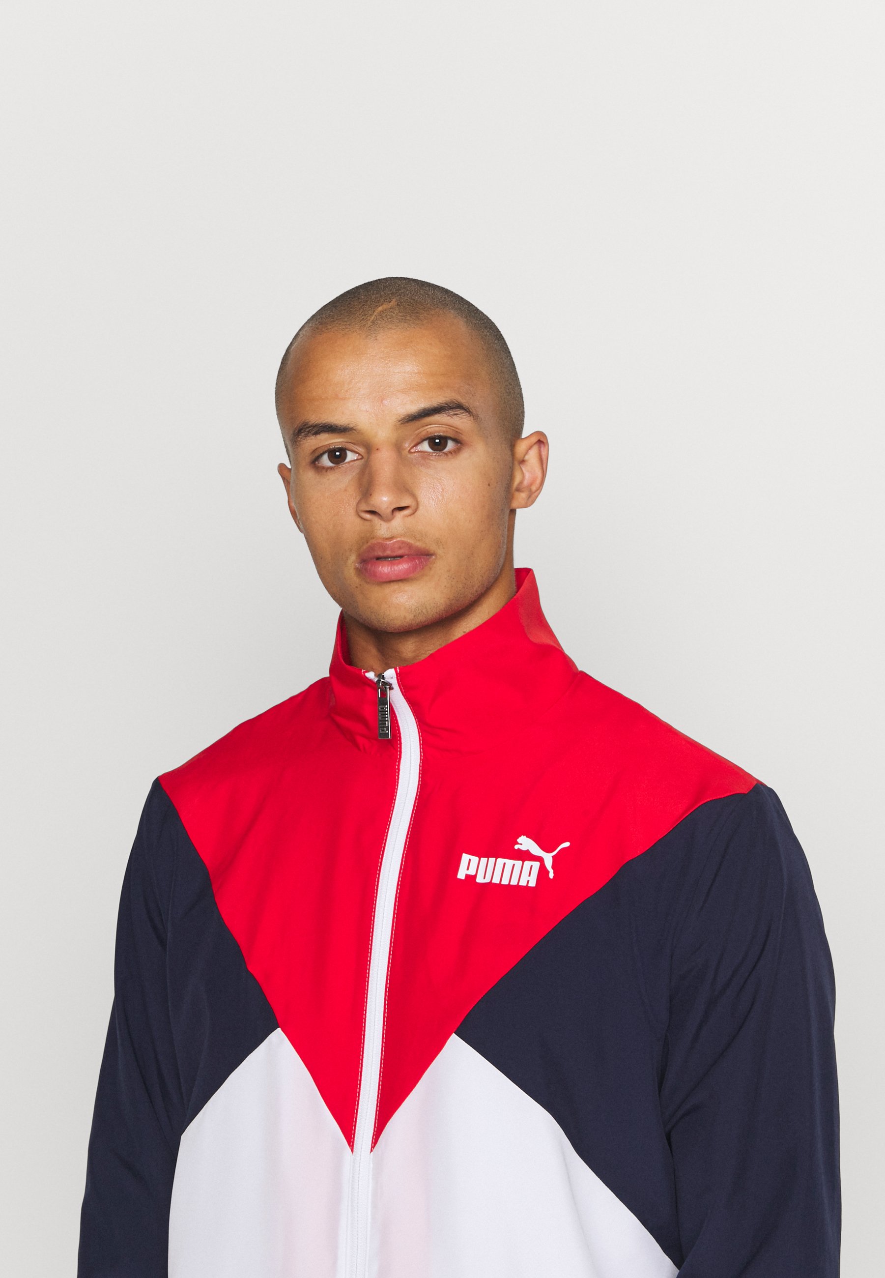 Puma RETRO TRACKSUIT - Chándal - peacoat/azul marino - Zalando.es