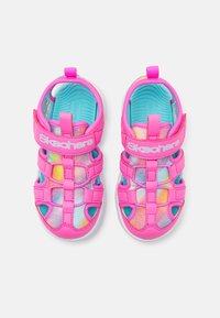 Skechers FLEX SPLASH - Outdoorsandalen - hot pink/multicolored