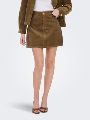 JDY, SKIRT JDYSHIRAZ SKIRT MINI SKIRT - sukňa v tvare A - malt ball