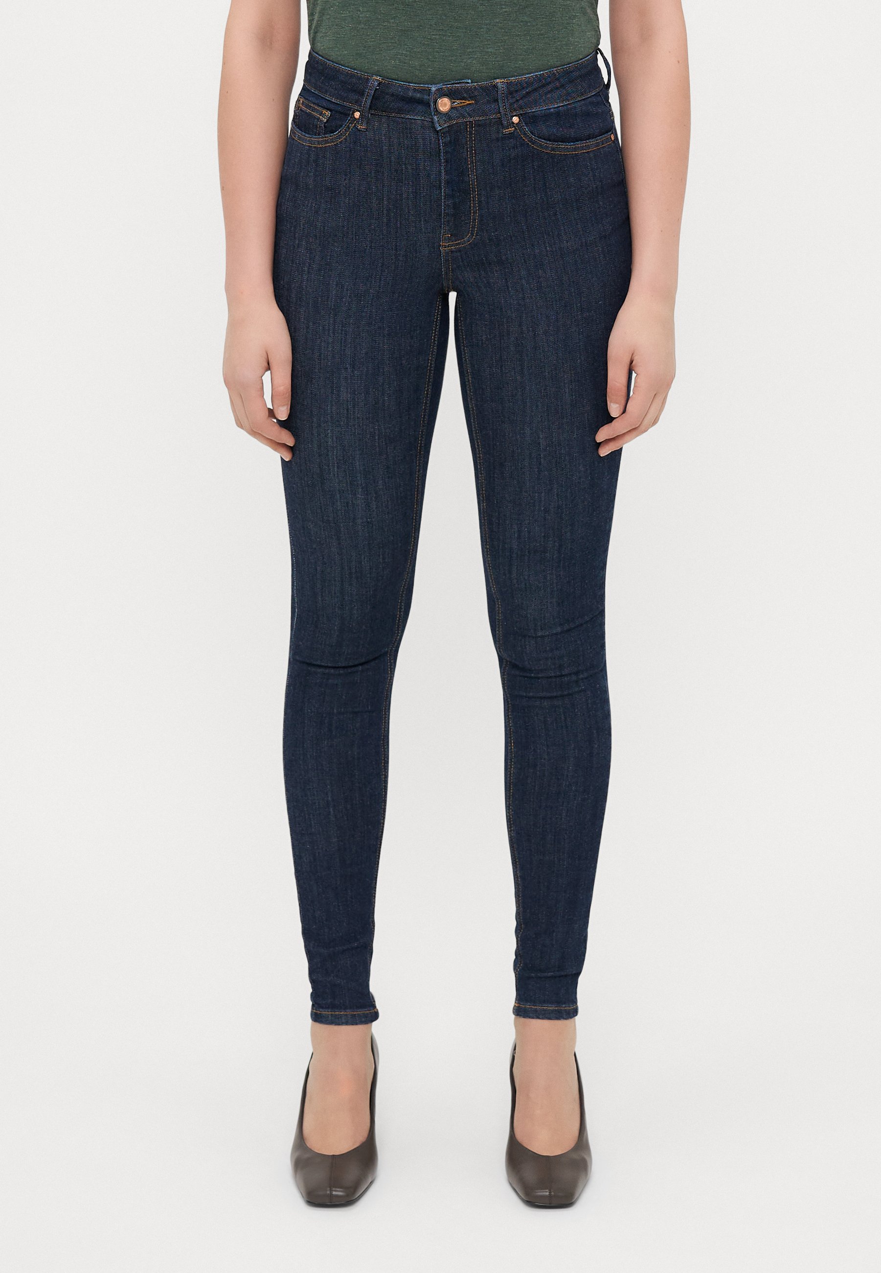 VERO MODA Skinny Jeans 'VMFlash' in Black Denim | ABOUT YOU