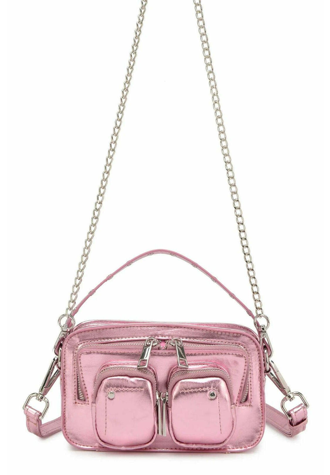 Núnoo HELENA SPACE MATERIAL - Handbag - pink/light pink - Zalando