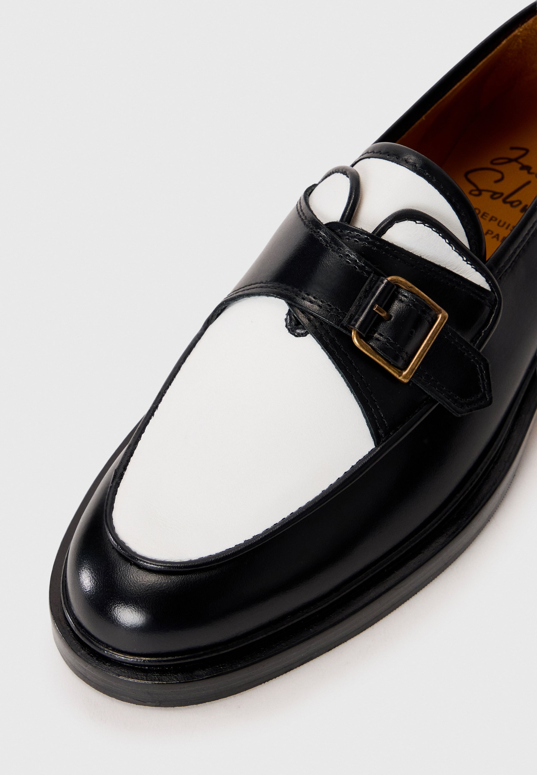 Jacques Soloviere SERGE - Slip-ons - black/white/black - Zalando