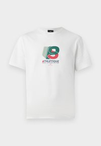 CASUAL FIT ATHLETIC - Print T-shirt - white
