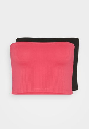 2 PACK - Μπλούζα - black/pink
